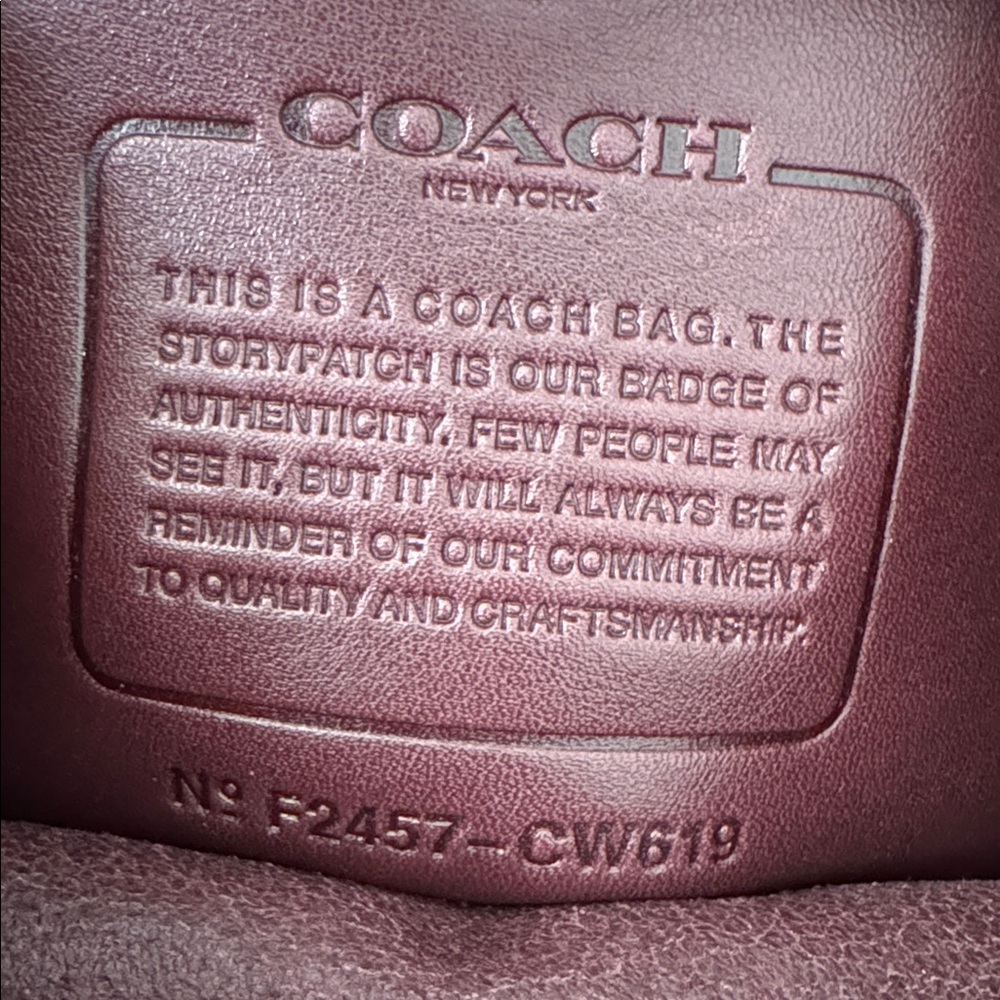 Coach Crosby Backpack 28 - Picture 10 of 14